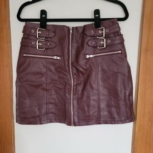 Forever 21 Pleather Skirt